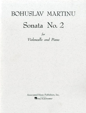 Sonata No.2: Cello (Schirmer)