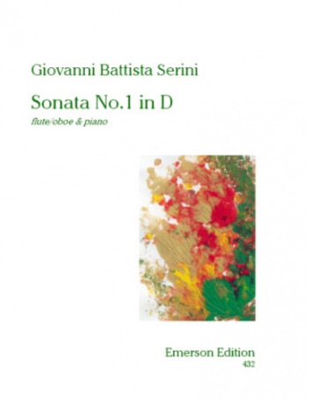 Sonata No1: D for  Flute  (Emerson)