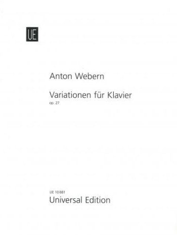 Variaiton For Piano: Op.27 (Universal)