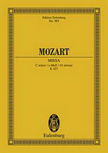 Mozart: Missa C Minor: Miniature Score