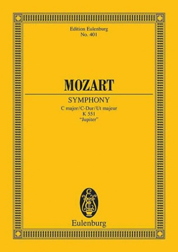 Symphony No. 41 : C Major: Miniature Score