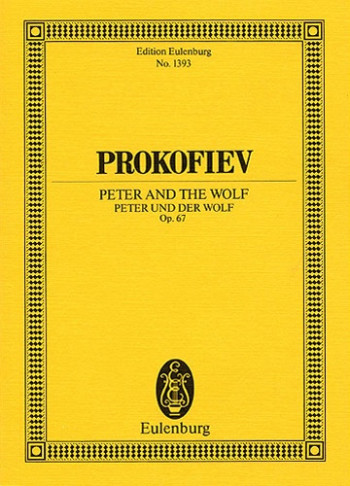 Peter And The Wolf: Op 67: Miniature Score