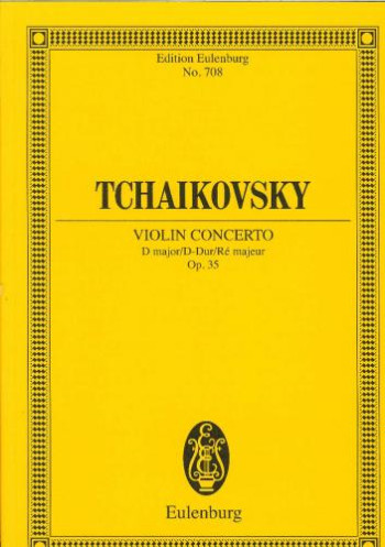 Concerto: D Major: Op 35: Miniature Score