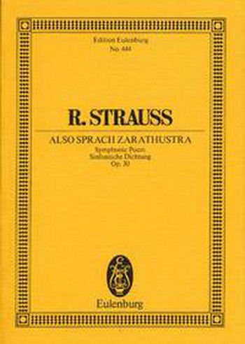 Also Sprach Zarathustra: Symphonic Poem: Op 30: Miniature Score