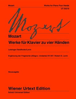 Works For Piano: 4 Hands  (Wiener Urtext)
