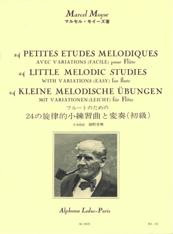 24 Melodious Petities Studies: Flute (Leduc)