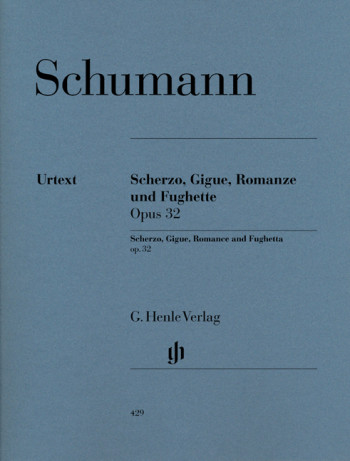 Scherzo,Gigue,Romanze and Fufhette Op.32: Piano  (Henle)