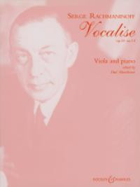 Vocalise Op34: 14: Viola and Piano