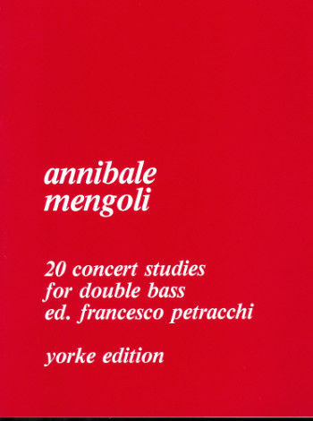 20 Concert Studies For Double Bass (Yorke)