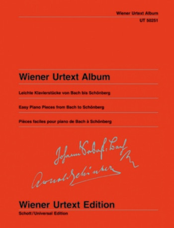 Piano Album: Wiener Urtext Album: From Bach To Schoenberg  (Wiener Urtext)