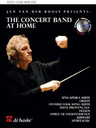 The Concert Band At Home: Alto Sax: Book & CD