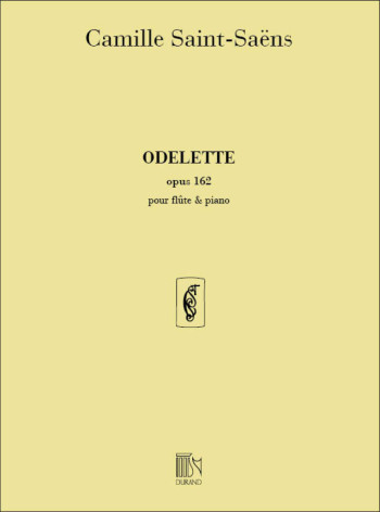 Odelette: Op162: Flute & Piano (Durand)