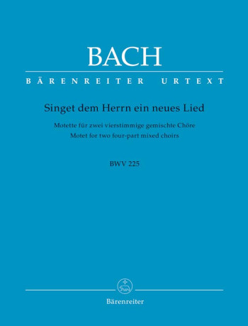 Singet Dem Herrn: Bwv 225: German Language Vocal Score (Barenreiter)
