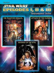Star Wars Episodes: Selections From 1 2 And 3: Trumpet: Book & CD