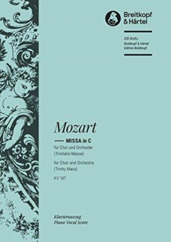 Missa In C: Kv167: Vocal Score (Breitkopf)
