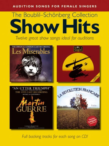 Audition Songs: Female: Boublil and Schonberg: Book & Cd
