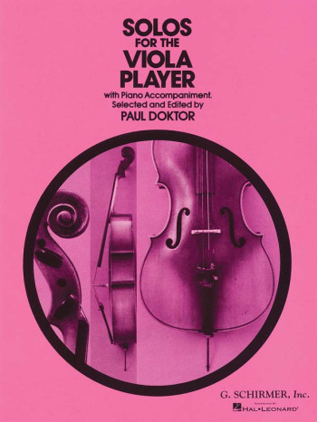 Solos For The Viola Player: Viola & Piano (Schirmer)