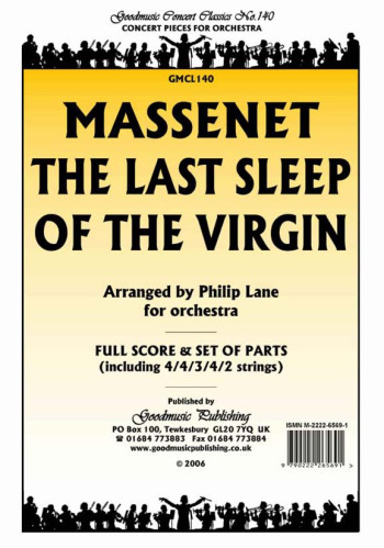 The Last Sleep Of The Virgin: Orch: Sc and Pts