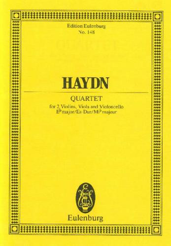 String Quartet: Ebmajor: Op71 No 3: Miniature Score