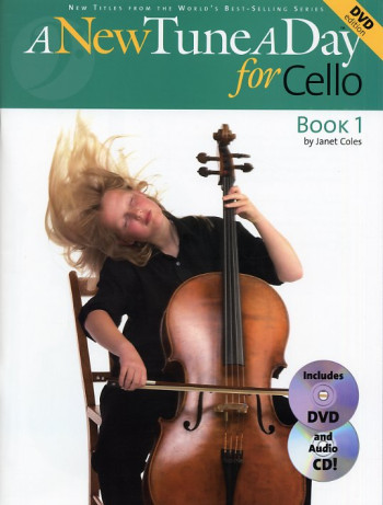 New Tune A Day Cello: Book 1: Book & CD & DVD(Bennett)
