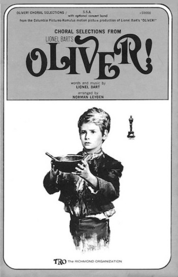 Oliver Choral Selections: SATB And Piano (Bart/Leyden)
