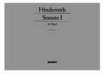 Sonata No1: Organ