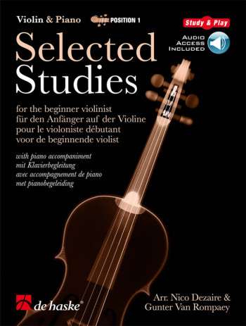 Selected Studies Position 1: Violin & Piano  Book & Audio