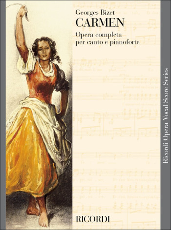 Carmen Vocal Opera Score: German (Peters)