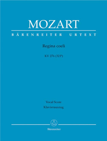 Regina Coeli: Kv276: Vocal Score (Barenreiter)