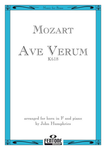 Ave Verum French Horn  (Fentone)