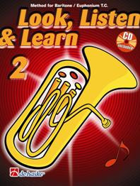 Look Listen & Learn 2 Euphonium Bass Clef: Book & Cd (sparke)