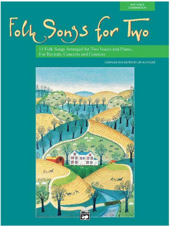 Folk Songs For Two: Book Only (althouse)
