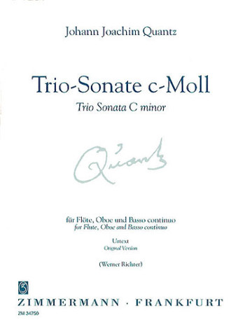Trio Sonata: Cminor: Flute & Piano (Zimerman)