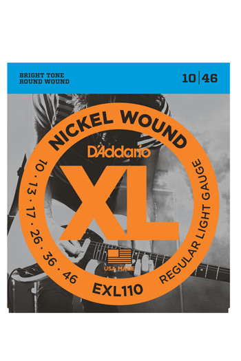 D'Addario Electric Guitar EXL110 Regular Light 10-46
