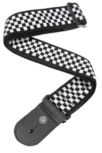 D'Addario Planet Waves Guitar Strap - Woven Nylon - Check Mate