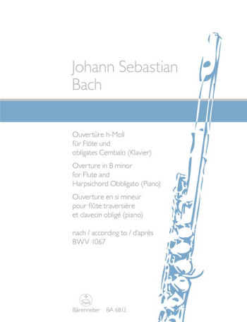 Overture: B Minor: Flute & Piano (Barenreiter)