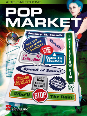 Pop Market : Alto Saxophone: Bk&cd