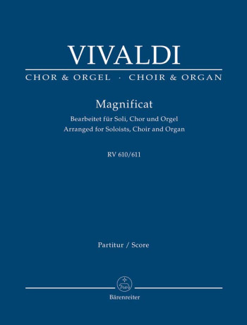 Magnificat: Choir And Organ: Vocal Score  (Barenreiter)
