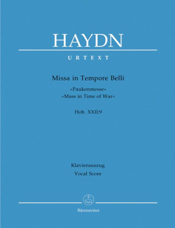 Mass In Time Of War XXII:9: Missa In Tempore Belli: Paukenmesse Vocal Score