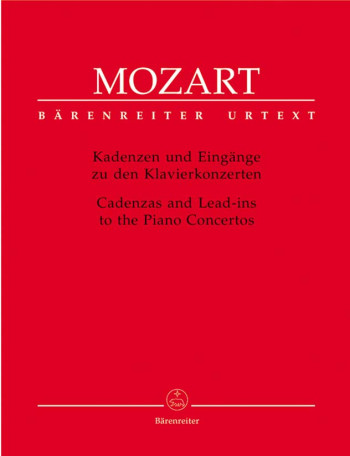 Cadenzas And Lead-Ins To Piano Concertos: Piano   (Barenreiter)
