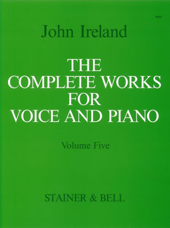 The Complete Works For Voice Vol.5 Medium Voice & Piano (S&B)