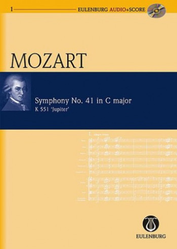 Symphony No.41: C Major: Jupiter: K551: Miniature Score  (Audio Series No 1)