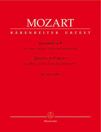 Quartet For Oboe, Violin, Viola And Violoncello In F Major (K.370) Parts (Barenreiter)