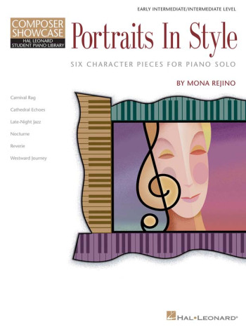 Composer Showcase: Portraits In Style: Intermediate Piano