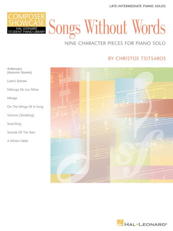 Composer Showcase Songs Without Words: Intermediate Piano