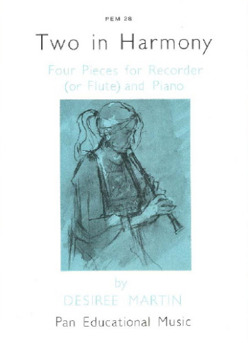 Two In Harmony Descant Recorder Or Flute and Piano