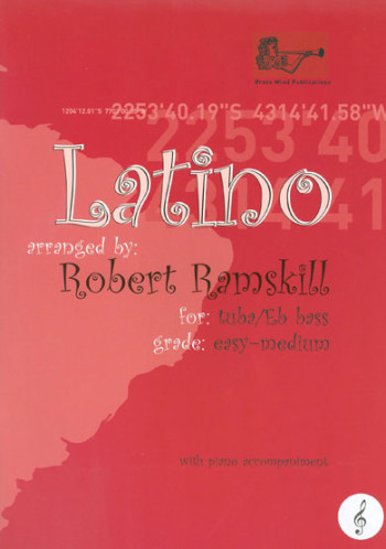Latino: Tuba/Eb Bass: Treble Clef Tuba & Piano(Brasswind)