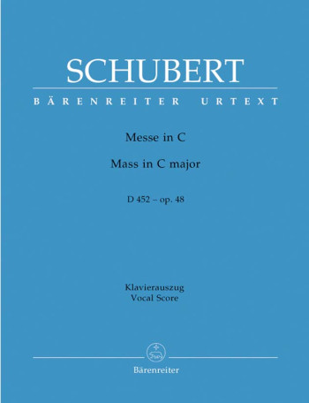Mass C Major: D452: Vocal Score (Barenreiter)