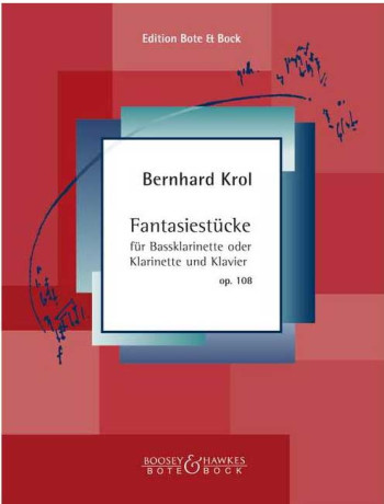 Fantasy Pieces Op.108: Bass Clarinet & Piano (Bote & Bock)