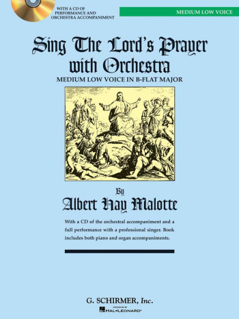 Sing The Lords Prayer: Bb: Medium Low Voice and Piano